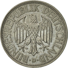 Coin, GERMANY - FEDERAL REPUBLIC, Mark, 1959, Munich, AU(55-58), Copper-nickel