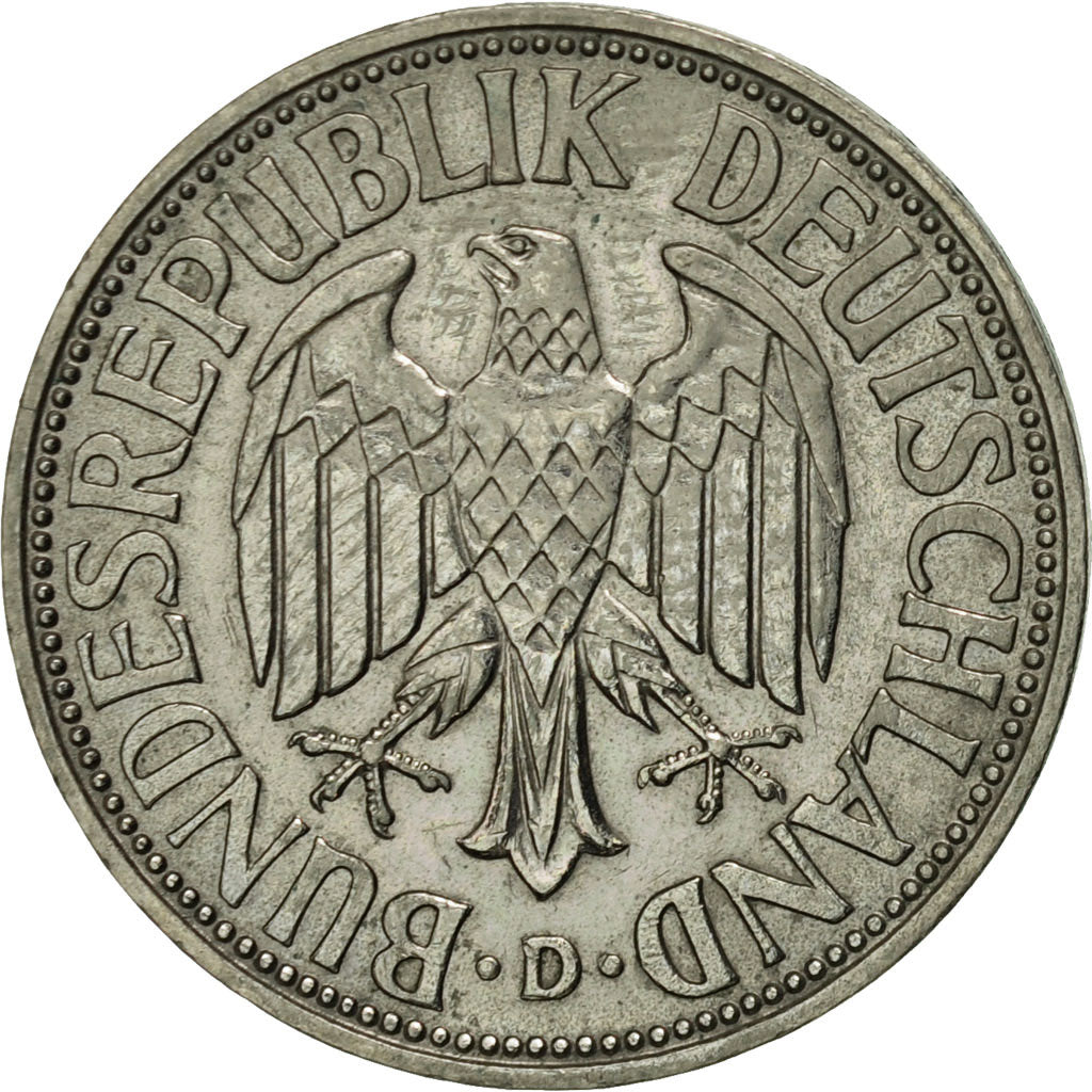 Moneta, GERMANIA - REPUBBLICA FEDERALE, Mark, 1966, Munich, SPL-, Rame-nichel