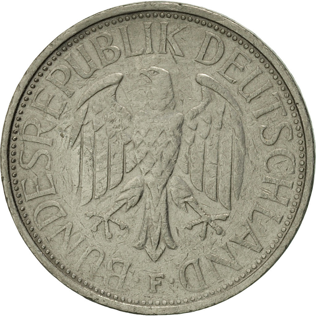 Coin, GERMANY - FEDERAL REPUBLIC, Mark, 1972, Stuttgart, AU(55-58)