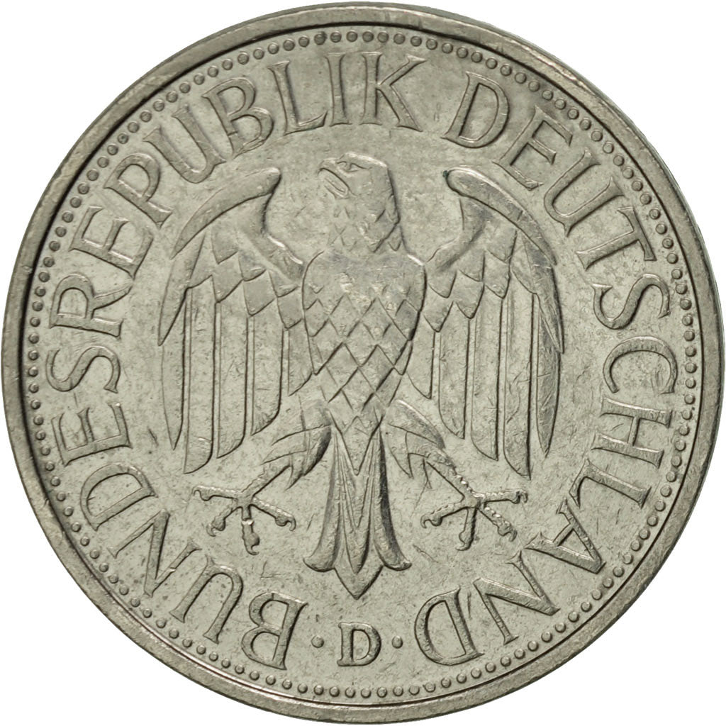 Coin, GERMANY - FEDERAL REPUBLIC, Mark, 1986, Munich, AU(55-58), Copper-nickel