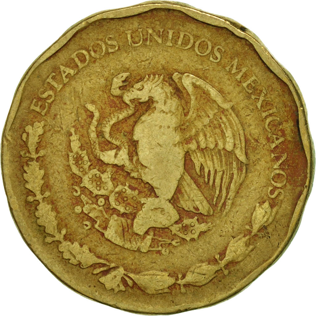 Coin, Mexico, 50 Centavos, 1992, Mexico City, VF(30-35), Aluminum-Bronze, KM:549