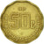Moneta, Mexico, 50 Centavos, 1997, Mexico City, EF(40-45), Aluminium-Brąz