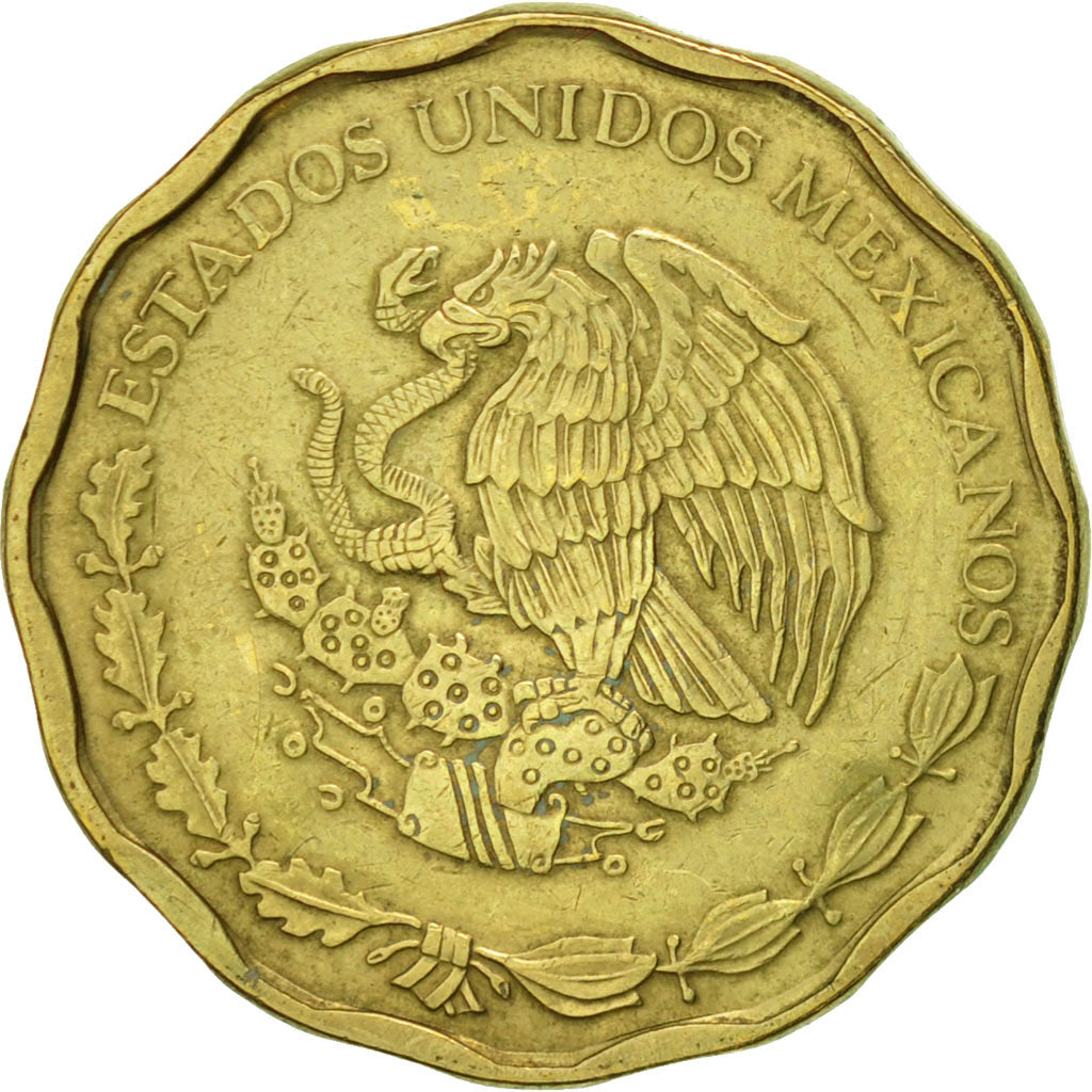 Coin, Mexico, 50 Centavos, 2002, Mexico City, AU(50-53), Aluminum-Bronze, KM:549