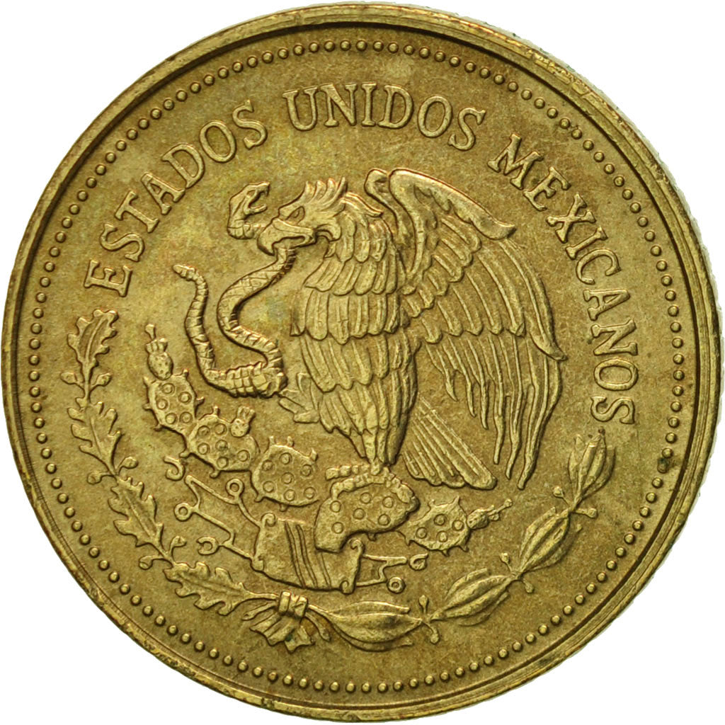 Monnaie, Mexique, 20 Pesos, 1989, Mexico City, SUP, Laiton, KM:508