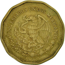 Moneta, Messico, 20 Centavos, 1993, Mexico City, BB, Alluminio-bronzo, KM:548