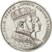 GERMAN STATES, Thaler, 1861, Berlin, KM #488, AU(55-58), Silver, 18.47