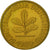 Coin, GERMANY - FEDERAL REPUBLIC, 10 Pfennig, 1989, Stuttgart, EF(40-45), Brass