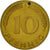 Coin, GERMANY - FEDERAL REPUBLIC, 10 Pfennig, 1991, Berlin, AU(50-53), Brass