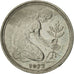 Coin, GERMANY - FEDERAL REPUBLIC, 50 Pfennig, 1972, Karlsruhe, EF(40-45)