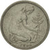 Coin, GERMANY - FEDERAL REPUBLIC, 50 Pfennig, 1966, Hambourg, EF(40-45)