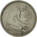 Coin, GERMANY - FEDERAL REPUBLIC, 50 Pfennig, 1980, Munich, EF(40-45)
