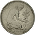 Coin, GERMANY - FEDERAL REPUBLIC, 50 Pfennig, 1981, Hambourg, EF(40-45)