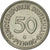 Coin, GERMANY - FEDERAL REPUBLIC, 50 Pfennig, 1982, Karlsruhe, EF(40-45)