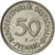 Coin, GERMANY - FEDERAL REPUBLIC, 50 Pfennig, 1989, Stuttgart, EF(40-45)