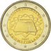 Finland, 2 Euro, Traité de Rome 50 ans, 2007, MS(60-62), Bi-Metallic, KM:138