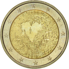 Finland, 2 Euro, Human Rights, 2008, AU(55-58), Bi-Metallic, KM:143
