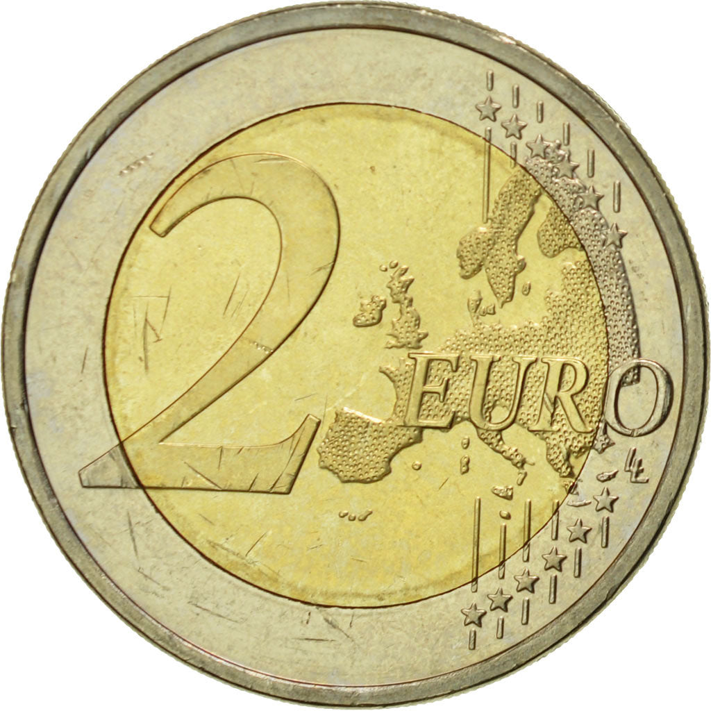 Finland, 2 Euro, Human Rights, 2008, AU(55-58), Bi-Metallic, KM:143