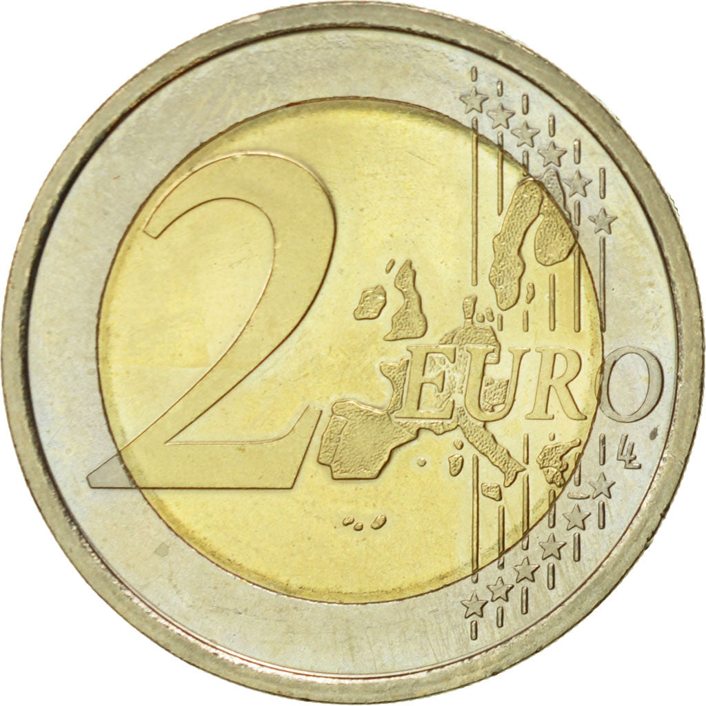 Finland, 2 Euro, EU expansion, 2004, MS(60-62), Bi-Metallic, KM:114
