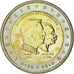 Luksemburg, 2 Euro, 2005, Utrecht, MS(60-62), Bimetaliczny, KM:87