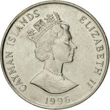 Coin, Cayman Islands, Elizabeth II, 25 Cents, 1996, British Royal Mint