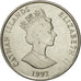 Coin, Cayman Islands, Elizabeth II, 25 Cents, 1992, British Royal Mint