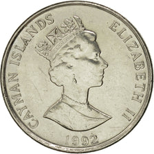 Coin, Cayman Islands, Elizabeth II, 10 Cents, 1992, British Royal Mint