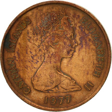 Monnaie, Îles Caïmans, Elizabeth II, Cent, 1977, British Royal Mint, TTB