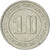Moneta, Nicaragua, 10 Centavos, 1974, AU(55-58), Aluminium, KM:29