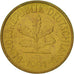 Coin, GERMANY - FEDERAL REPUBLIC, 5 Pfennig, 1991, Berlin, EF(40-45), Brass Clad