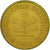 Moneda, ALEMANIA - REPÚBLICA FEDERAL, 5 Pfennig, 1990, Karlsruhe, MBC, Latón