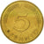 Coin, GERMANY - FEDERAL REPUBLIC, 5 Pfennig, 1982, Hambourg, EF(40-45), Brass