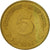 Munten, Federale Duitse Republiek, 5 Pfennig, 1989, Munich, ZF, Brass Clad