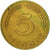 Coin, GERMANY - FEDERAL REPUBLIC, 5 Pfennig, 1978, Hambourg, EF(40-45), Brass