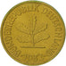 Monnaie, République fédérale allemande, 5 Pfennig, 1982, Munich, TTB, Brass