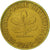 Coin, GERMANY - FEDERAL REPUBLIC, 5 Pfennig, 1969, Hambourg, EF(40-45), Brass