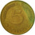 Coin, GERMANY - FEDERAL REPUBLIC, 5 Pfennig, 1976, Munich, EF(40-45), Brass Clad