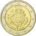 Estonia, 2 Euro, 10 ans de l'Euro, 2012, VZ+, Bi-Metallic