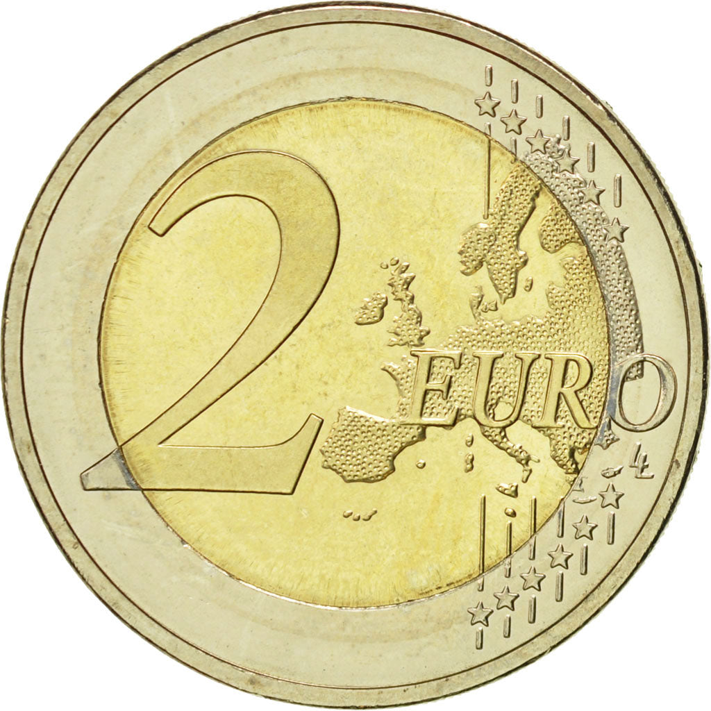 Estonia, 2 Euro, 10 ans de l'Euro, 2012, VZ+, Bi-Metallic