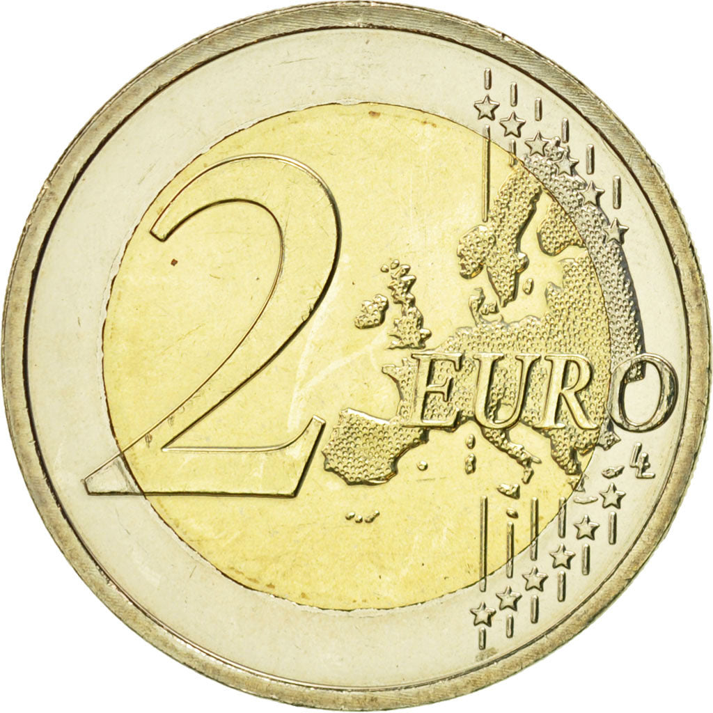 Malta, 2 Euro, 10 ans de l'Euro, 2012, PR+, Bi-Metallic
