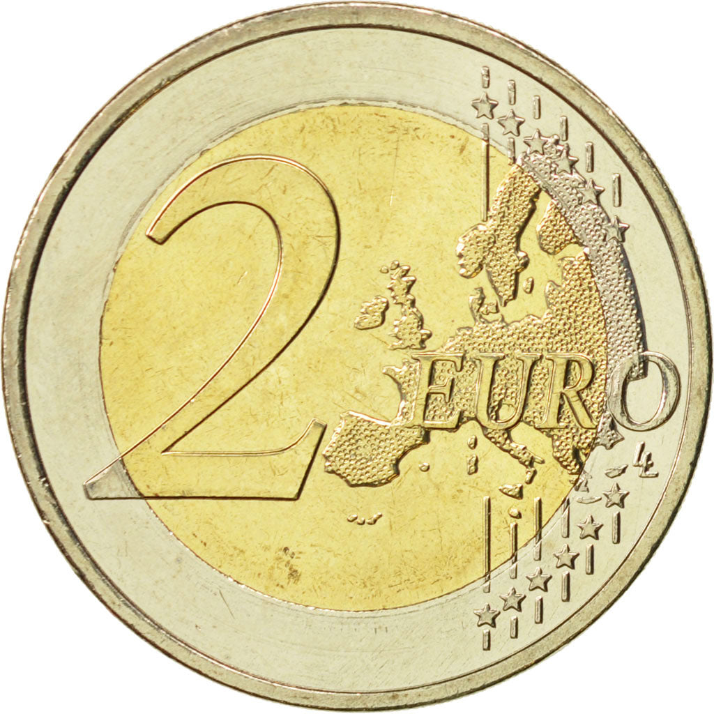 Grèce, 2 Euro, Star, 2014, SPL, Bi-Metallic