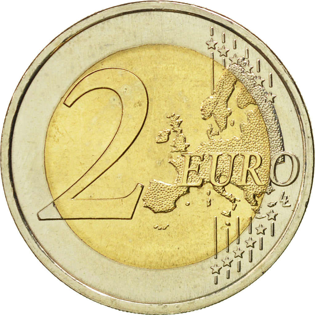Portugal, 2 Euro, Revolution Oeillets, 2014, MS(60-62), Bi-Metallic