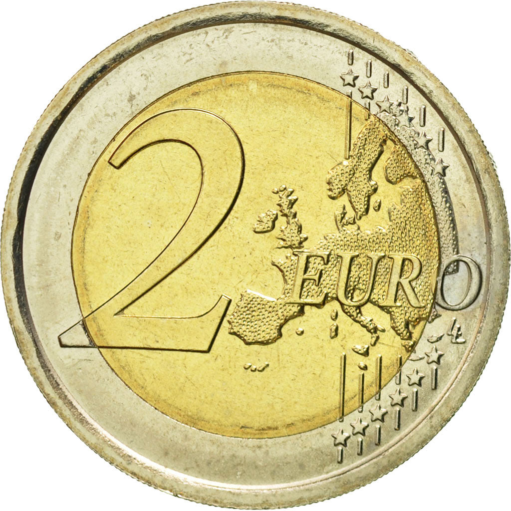 Italy, 2 Euro, Galileo Galilei, 2014, MS(63), Bi-Metallic