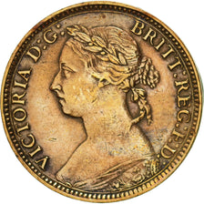 Gran Bretaña, Victoria, Farthing, 1888, MBC, Bronce, KM:753