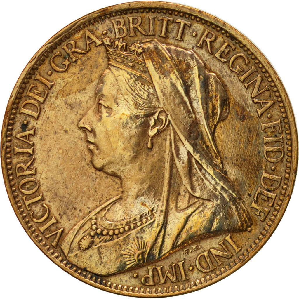 Great Britain, Victoria, Farthing, 1897, EF(40-45), Bronze, KM:788.1