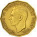 Coin, Great Britain, George VI, 3 Pence, 1952, EF(40-45), Nickel-brass, KM:873