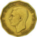 Moneta, Gran Bretagna, George VI, 3 Pence, 1944, BB, Nichel-ottone, KM:849