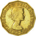 Coin, Great Britain, Elizabeth II, 3 Pence, 1957, EF(40-45), Nickel-brass