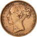 Gran Bretaña, Victoria, Farthing, 1853, MBC, Cobre, KM:725