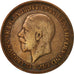 Coin, Great Britain, George V, 1/2 Penny, 1930, EF(40-45), Bronze, KM:837