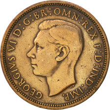 Coin, Great Britain, George VI, 1/2 Penny, 1937, EF(40-45), Bronze, KM:844